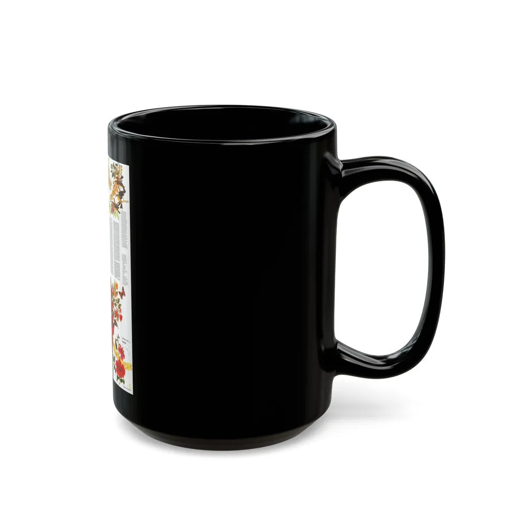 USA - Hawaii, Beguiling Isles (1976) (Map) Black Coffee Mug-Go Mug Yourself