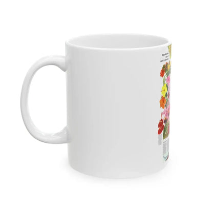 USA - Hawaii, Beguiling Isles (1976) (Map) White Coffee Mug - Go Mug Yourself
