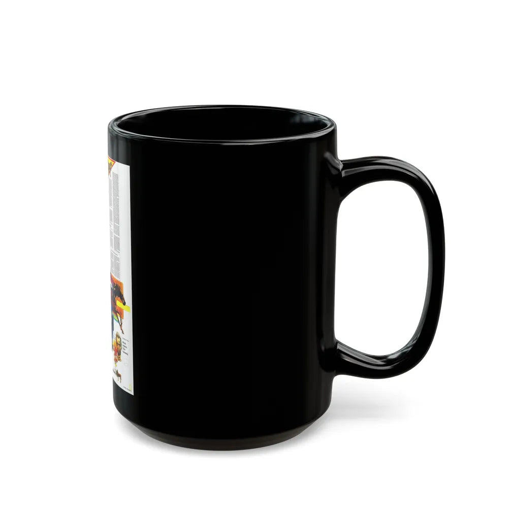 USA - Illinois, Indiana, Ohio, Kentucky 2 (1977) (Map) Black Coffee Mug-Go Mug Yourself