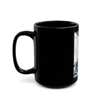 USA - Illinois, Indiana, Ohio, Kentucky 2 (1977) (Map) Black Coffee Mug-Go Mug Yourself