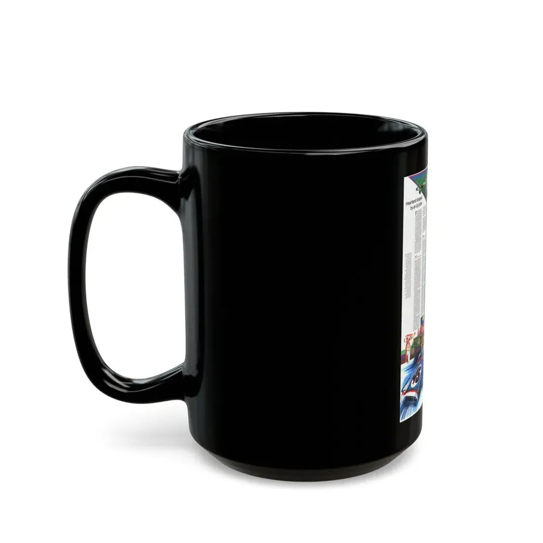 USA - Illinois, Indiana, Ohio, Kentucky 2 (1977) (Map) Black Coffee Mug - Go Mug Yourself