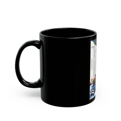 USA - Illinois, Indiana, Ohio, Kentucky 2 (1977) (Map) Black Coffee Mug - Go Mug Yourself