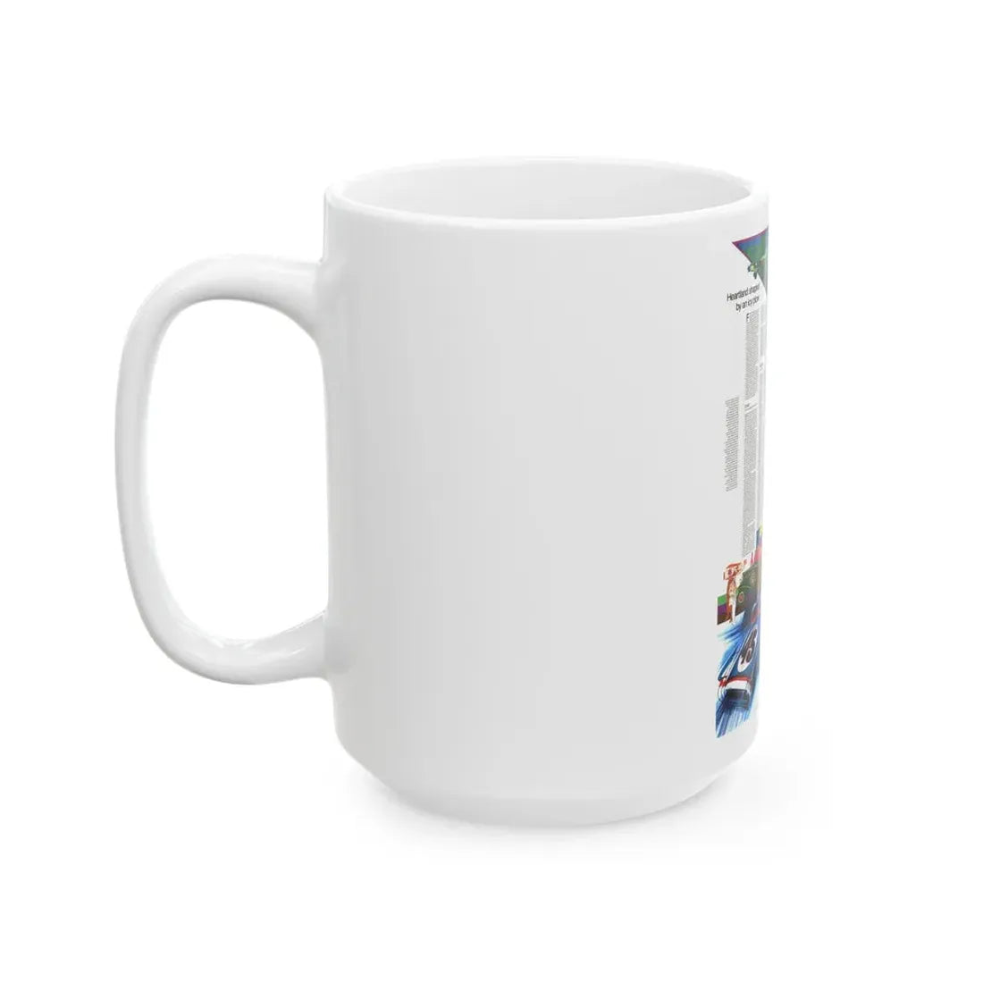 USA - Illinois, Indiana, Ohio, Kentucky 2 (1977) (Map) White Coffee Mug - Go Mug Yourself