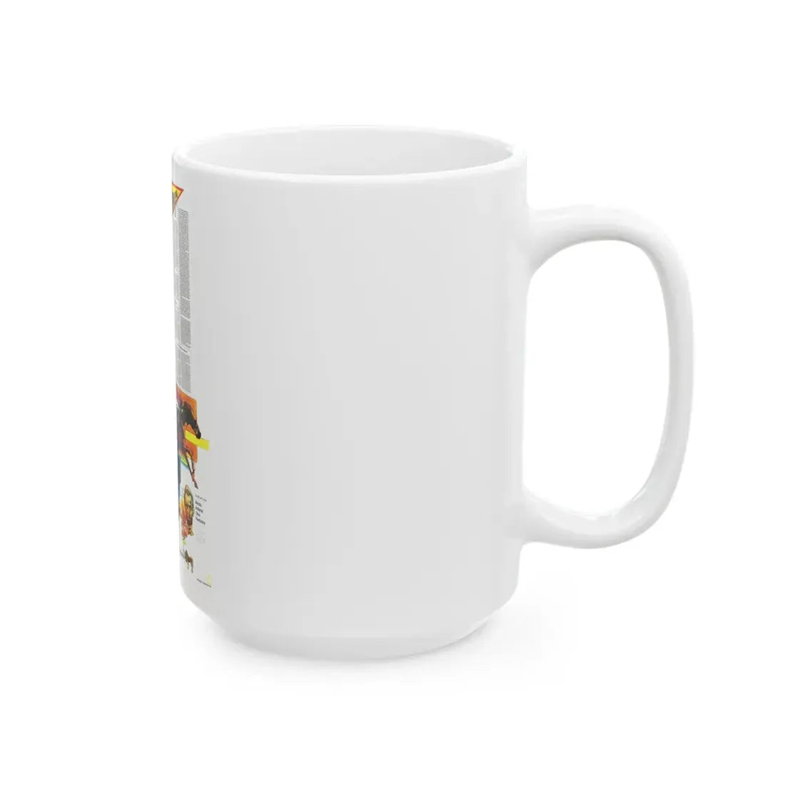 USA - Illinois, Indiana, Ohio, Kentucky 2 (1977) (Map) White Coffee Mug - Go Mug Yourself