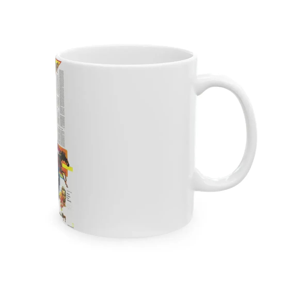 USA - Illinois, Indiana, Ohio, Kentucky 2 (1977) (Map) White Coffee Mug - Go Mug Yourself