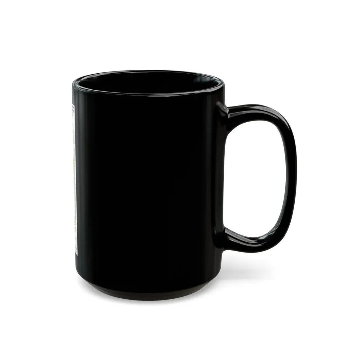 USA - Manhattan (1990) (Map) Black Coffee Mug - Go Mug Yourself