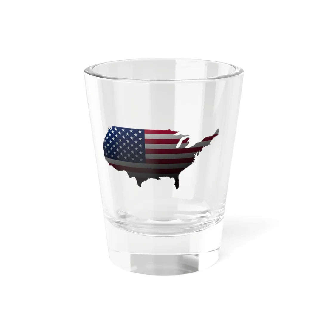 Usa-maskSvgTutorial (United States) Shot Glass 1.5oz 1.5oz - Go Mug Yourself