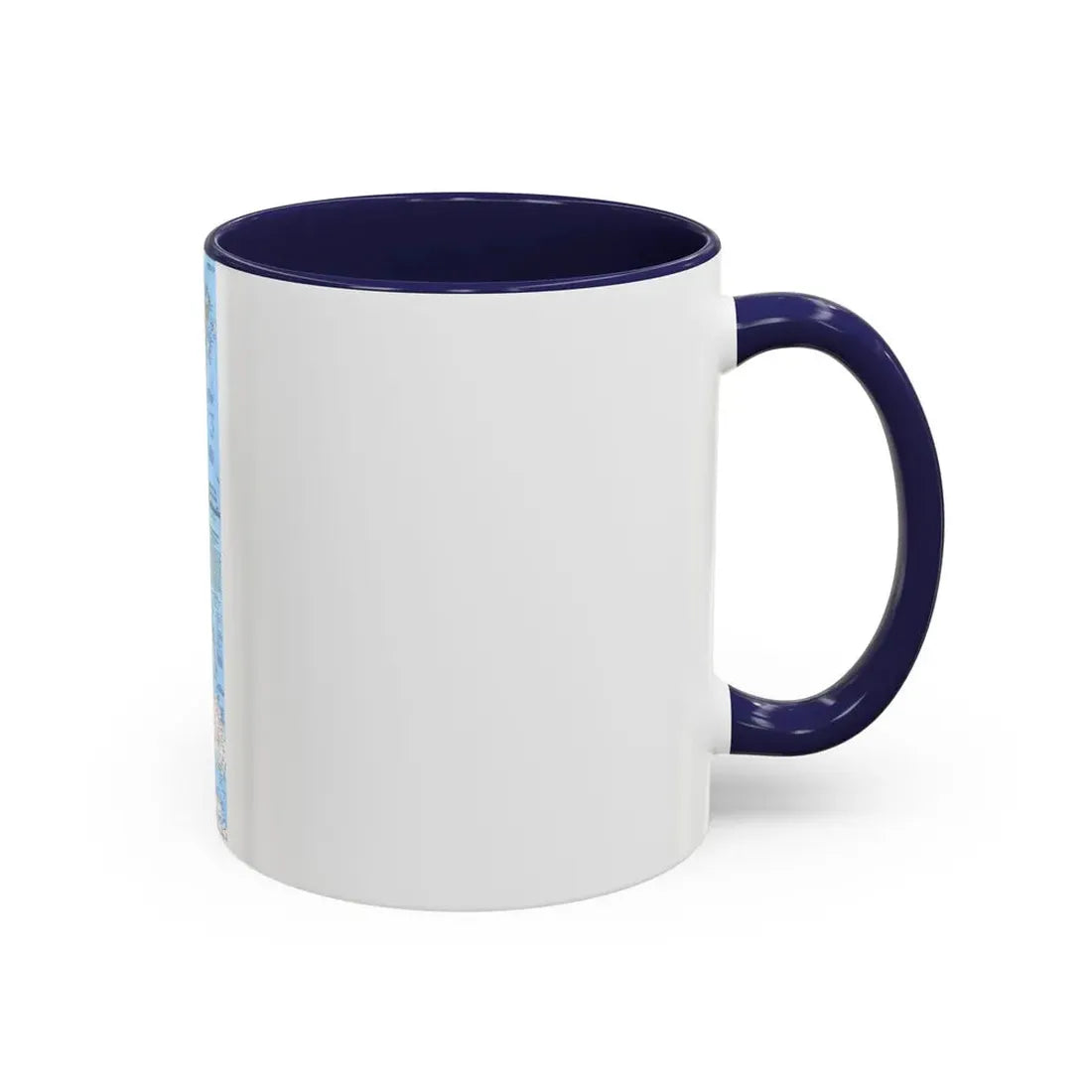 USA - Megalopolis- Boston to Washington (1994) (Map) Accent Coffee Mug - Go Mug Yourself