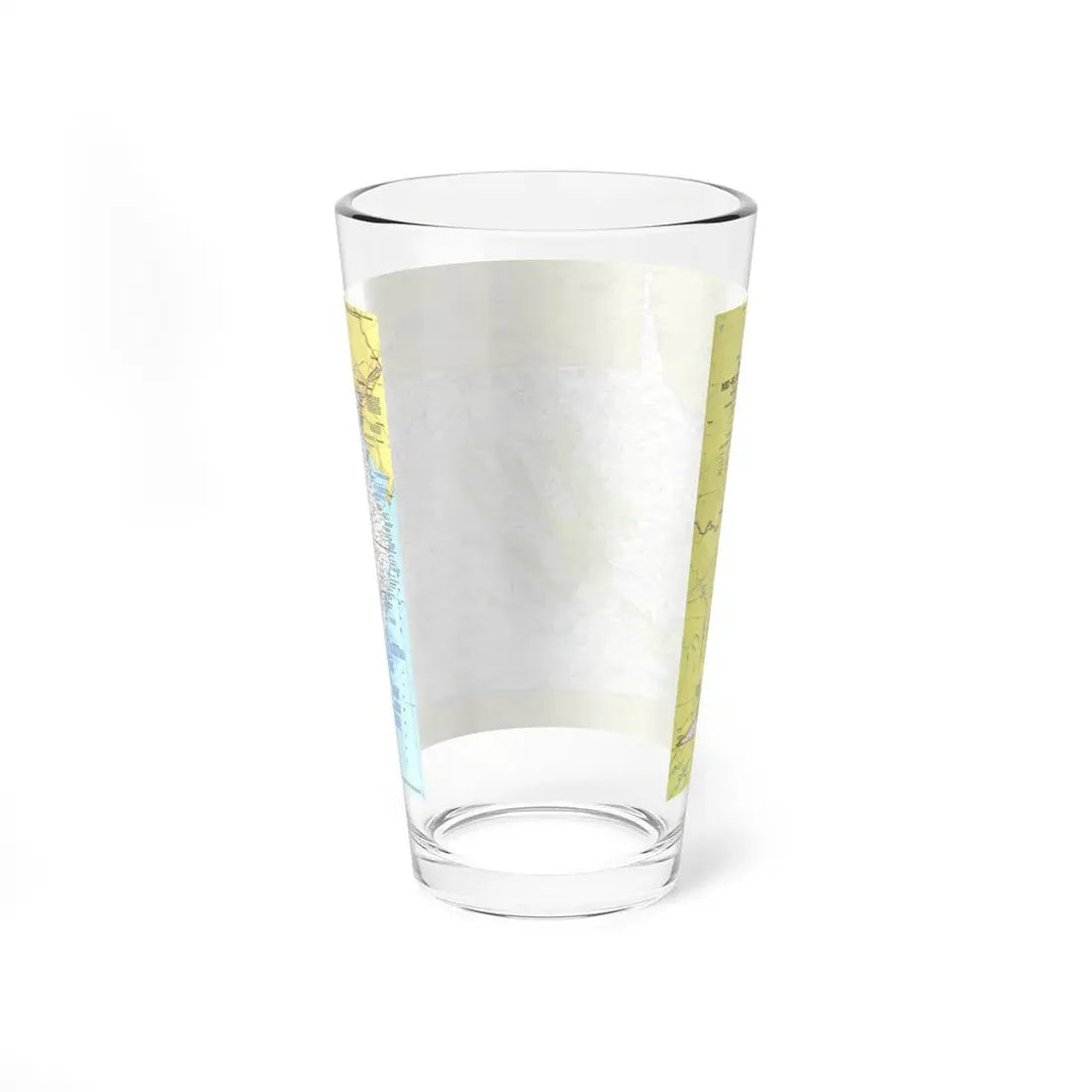 USA - Mid-Atlantic States 1 (1976) (Map) Pint Glass 16oz - Go Mug Yourself