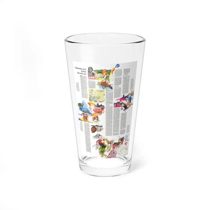 USA - Mid-Atlantic States 2 (1976) (Map) Pint Glass 16oz 16oz - Go Mug Yourself