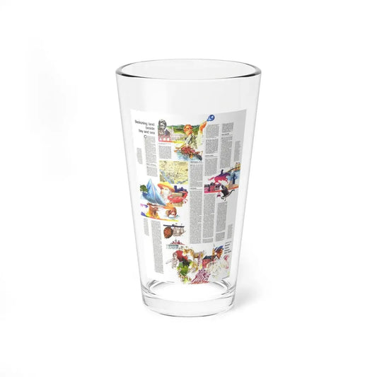 USA - Mid-Atlantic States 2 (1976) (Map) Pint Glass 16oz 16oz - Go Mug Yourself