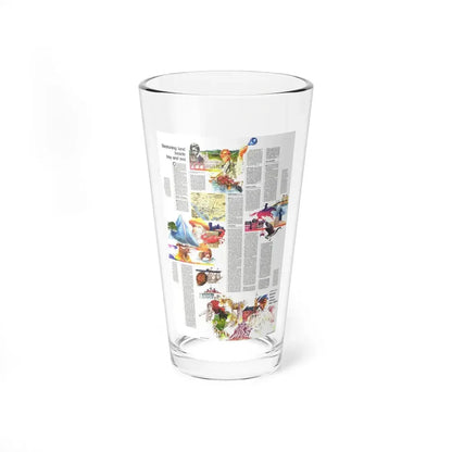 USA - Mid-Atlantic States 2 (1976) (Map) Pint Glass 16oz - Go Mug Yourself