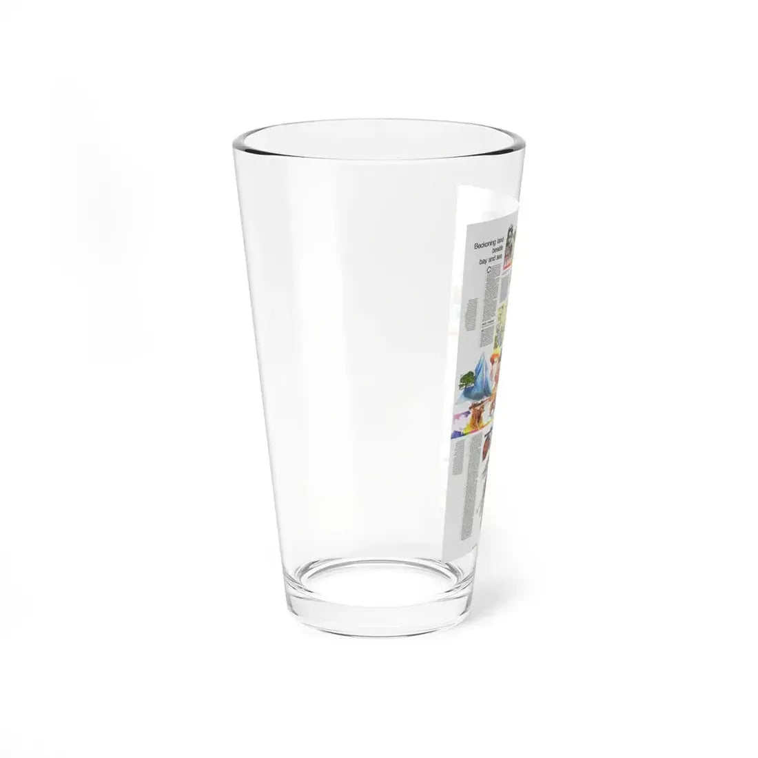 USA - Mid-Atlantic States 2 (1976) (Map) Pint Glass 16oz - Go Mug Yourself