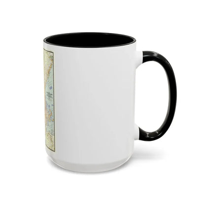 USA - New England (1955) (Map) Accent Coffee Mug - Go Mug Yourself