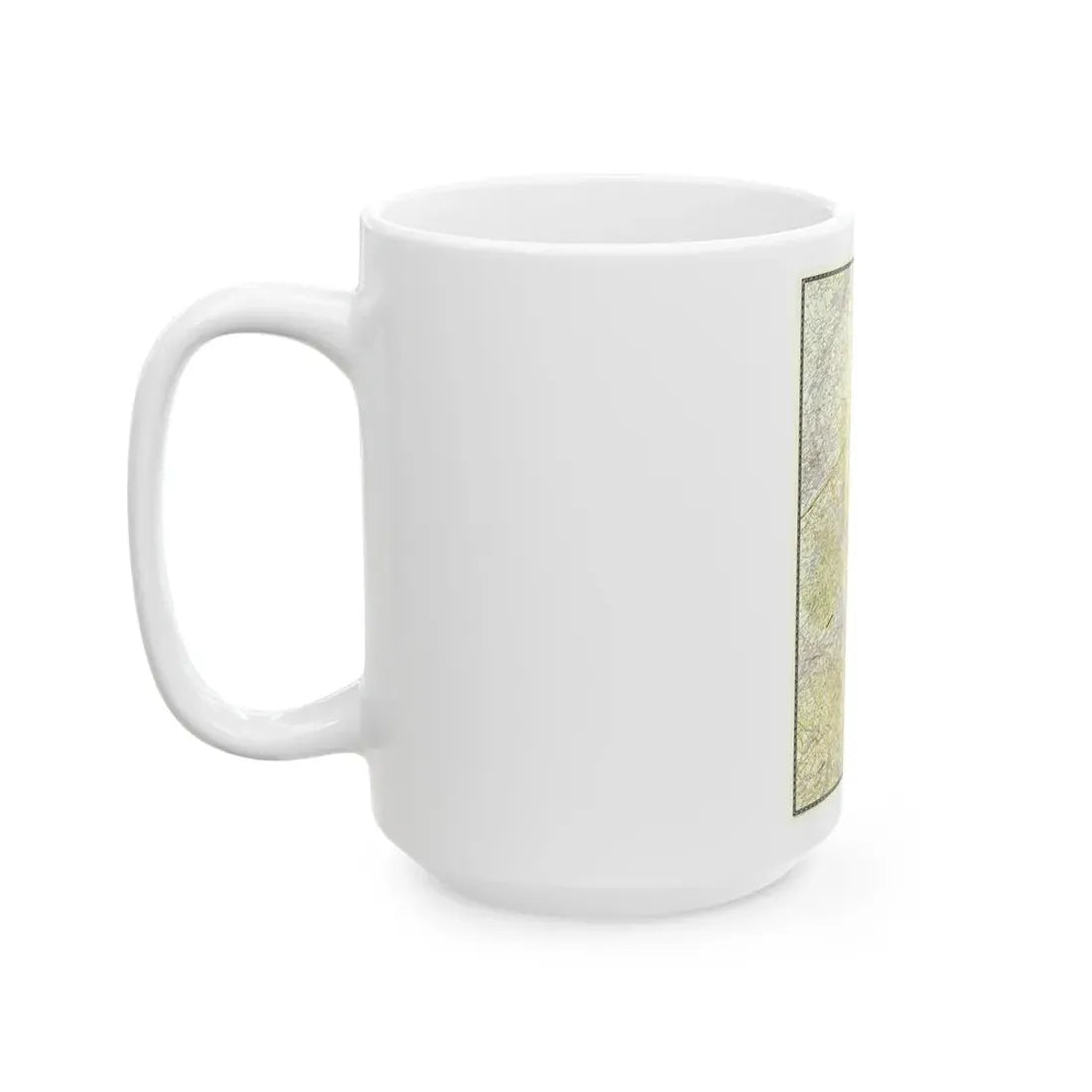 USA - New England (1955) (Map) White Coffee Mug - Go Mug Yourself
