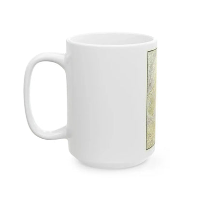 USA - New England (1955) (Map) White Coffee Mug - Go Mug Yourself