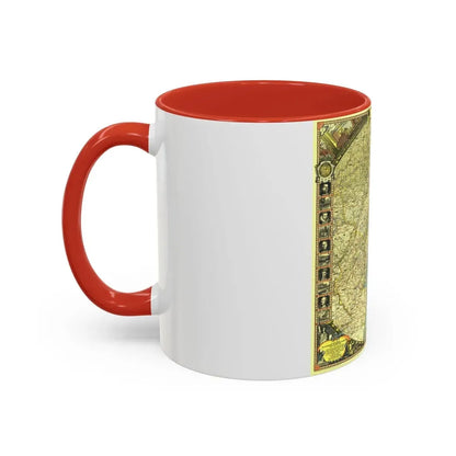 USA - New York City (1939) (Map) Accent Coffee Mug - Go Mug Yourself