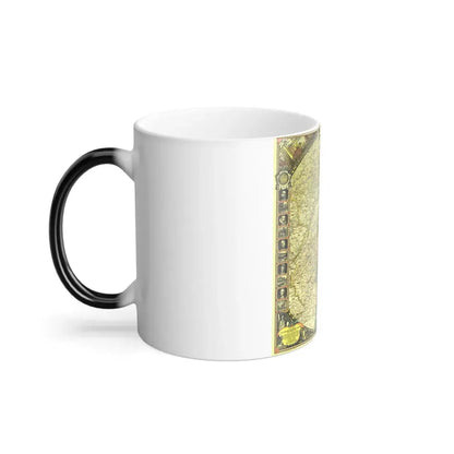USA - New York City (1939) (Map) Color Changing Mug 11oz - Go Mug Yourself