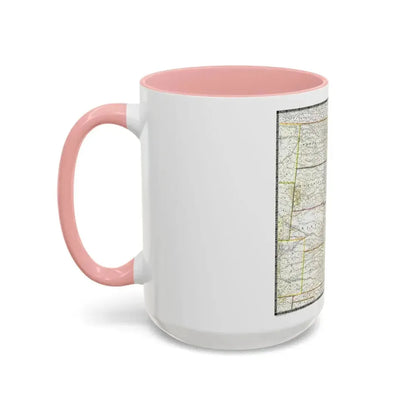 USA - North Central (1948) (Map) Accent Coffee Mug - Go Mug Yourself