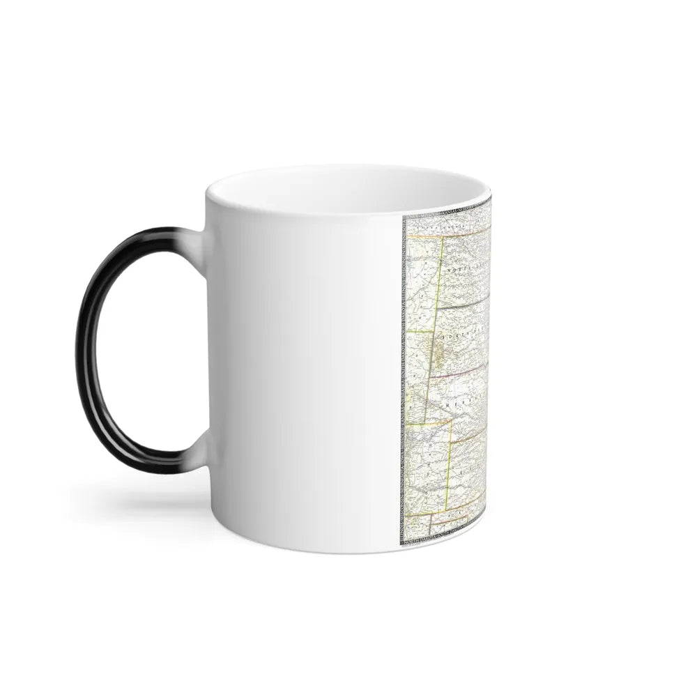 USA - North Central (1948) (Map) Color Changing Mug 11oz-Go Mug Yourself