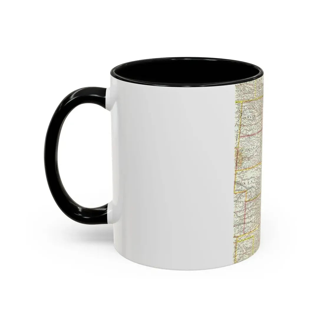 USA - North Central (1958) (Map) Accent Coffee Mug - Go Mug Yourself