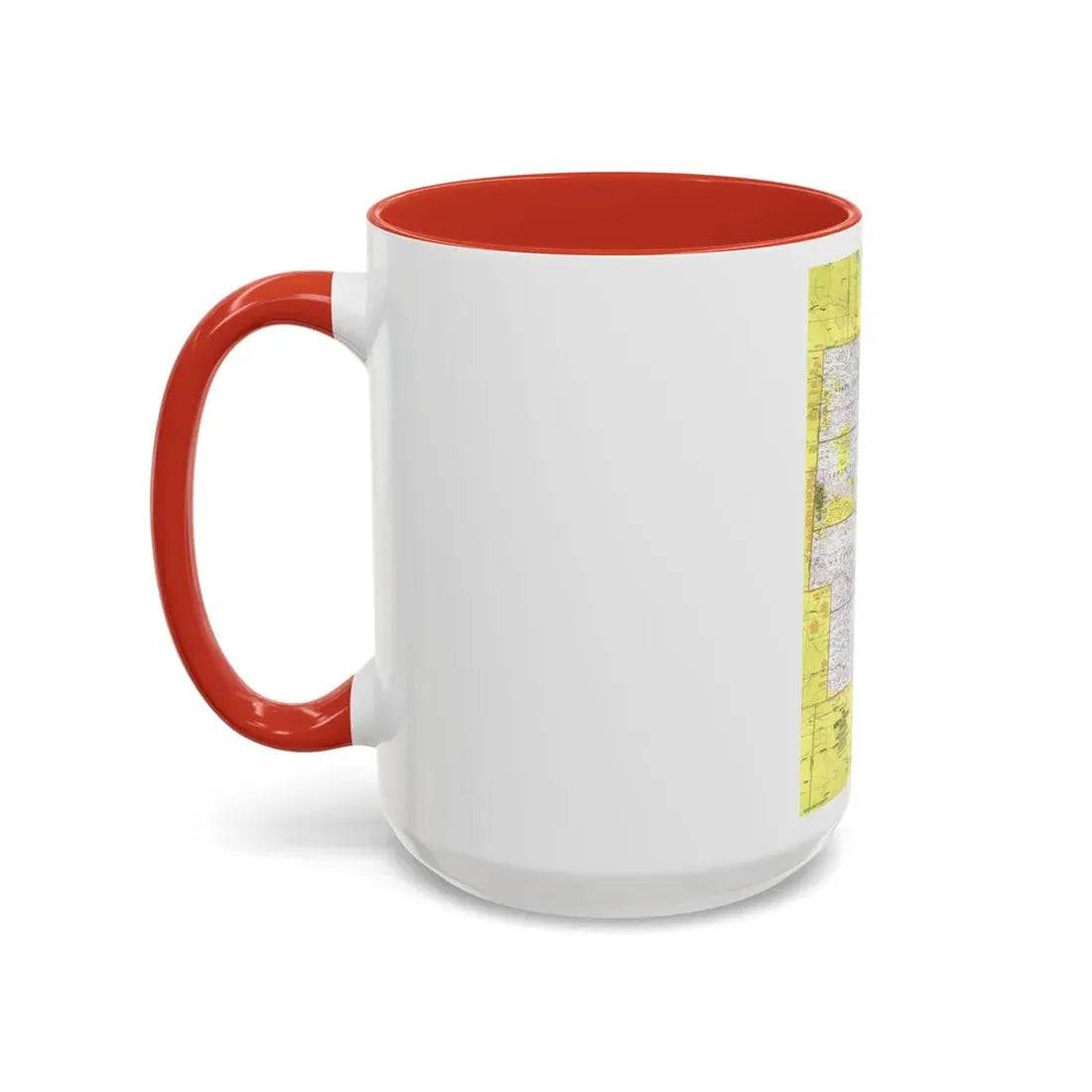 USA - North Central States 1 (1974) (Map) Accent Coffee Mug - Go Mug Yourself