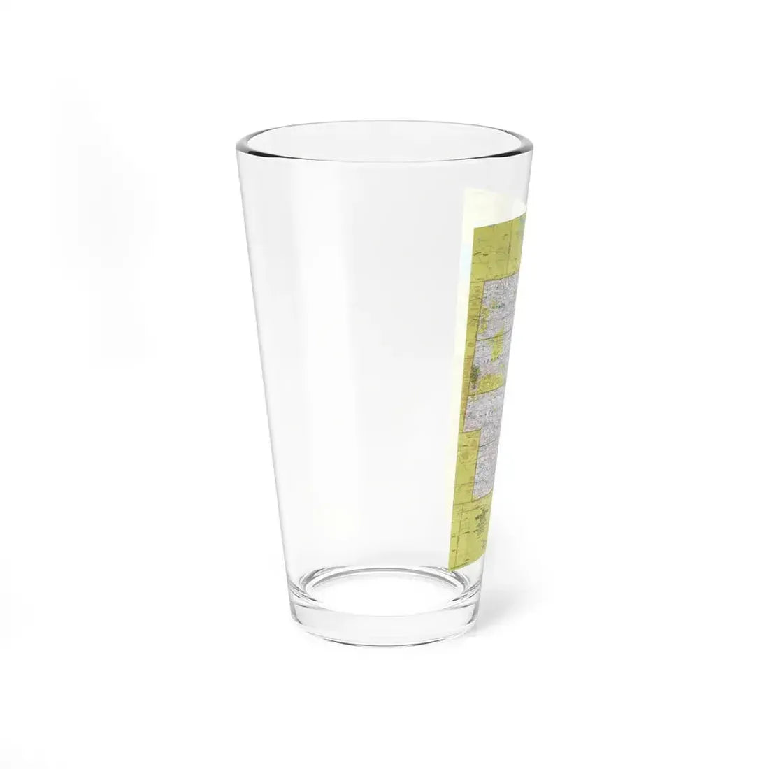 USA - North Central States 1 (1974) (Map) Pint Glass 16oz - Go Mug Yourself