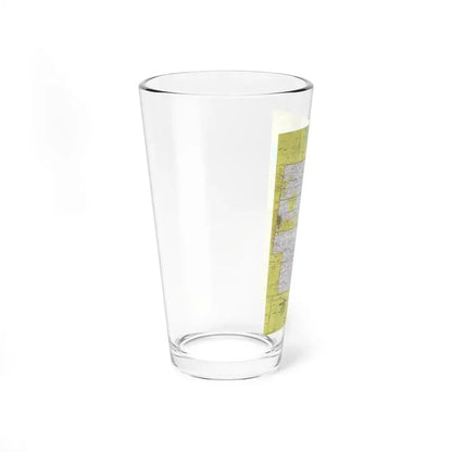 USA - North Central States 1 (1974) (Map) Pint Glass 16oz - Go Mug Yourself