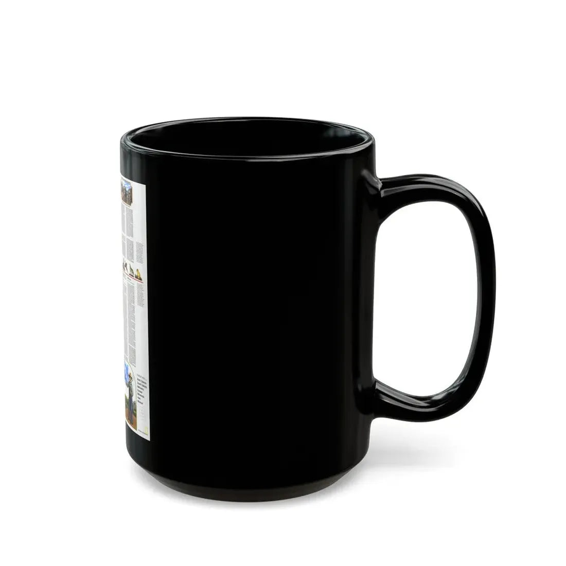 USA - North Central States 2 (1974) (Map) Black Coffee Mug - Go Mug Yourself