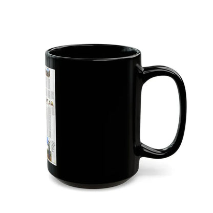USA - North Central States 2 (1974) (Map) Black Coffee Mug - Go Mug Yourself