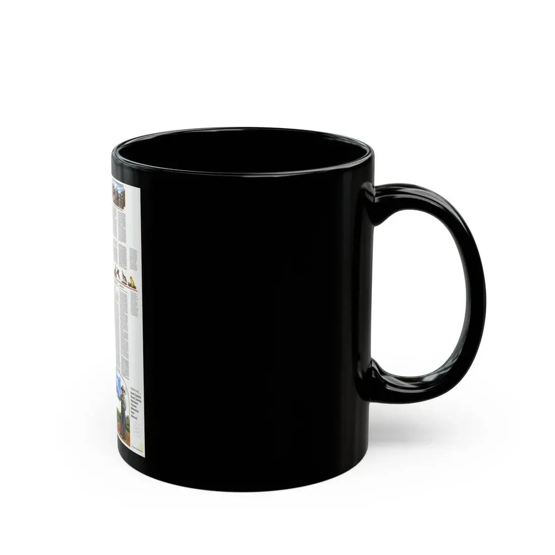 USA - North Central States 2 (1974) (Map) Black Coffee Mug - Go Mug Yourself