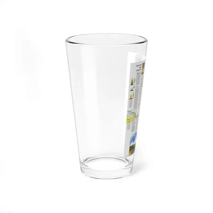 USA - North Central States 2 (1974) (Map) Pint Glass 16oz - Go Mug Yourself