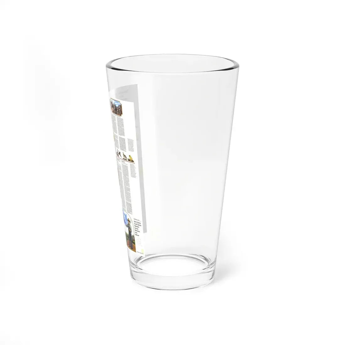 USA - North Central States 2 (1974) (Map) Pint Glass 16oz - Go Mug Yourself