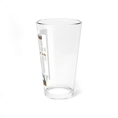 USA - North Central States 2 (1974) (Map) Pint Glass 16oz - Go Mug Yourself