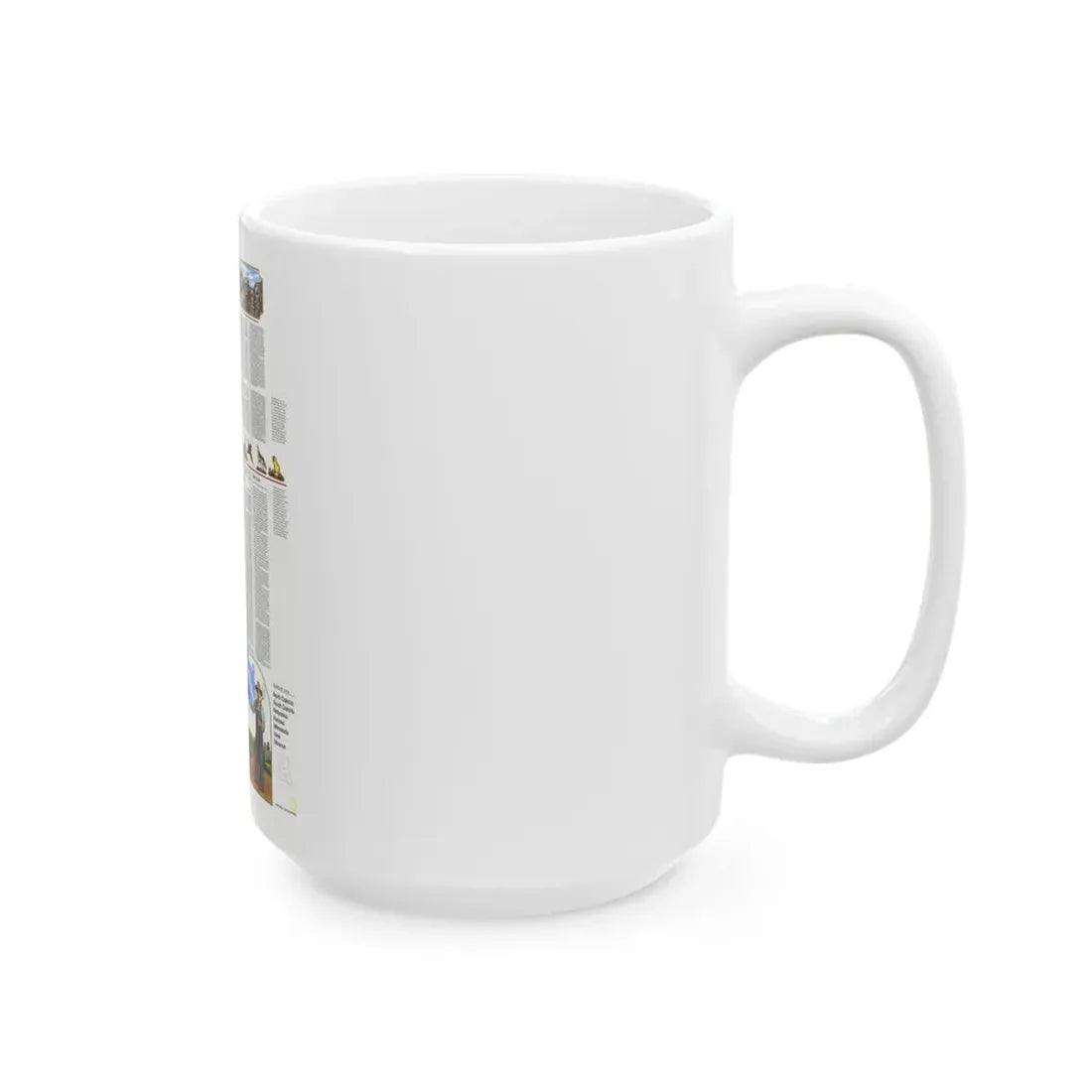 USA - North Central States 2 (1974) (Map) White Coffee Mug - Go Mug Yourself