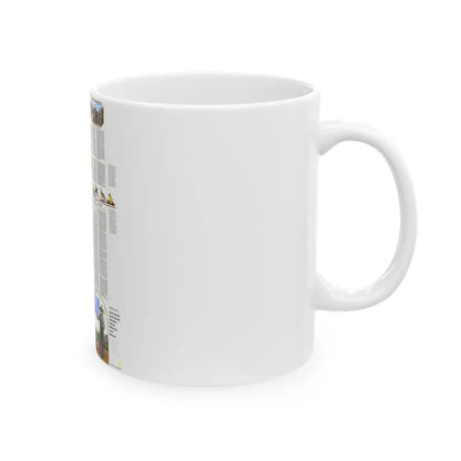 USA - North Central States 2 (1974) (Map) White Coffee Mug - Go Mug Yourself