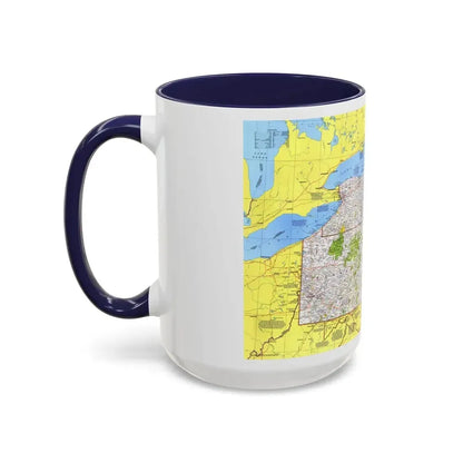 USA - Northeast 1 (1978) (Map) Accent Coffee Mug - Go Mug Yourself