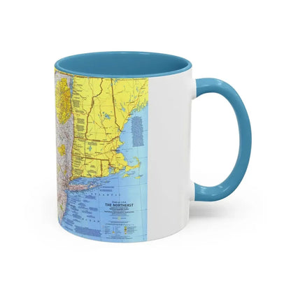 USA - Northeast 1 (1978) (Map) Accent Coffee Mug - Go Mug Yourself