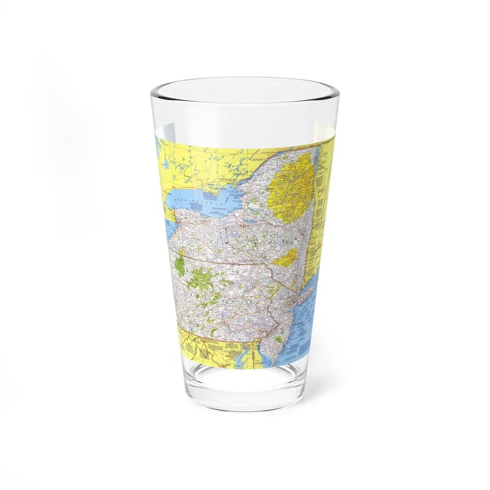 USA - Northeast 1 (1978) (Map) Pint Glass 16oz-16oz-Go Mug Yourself