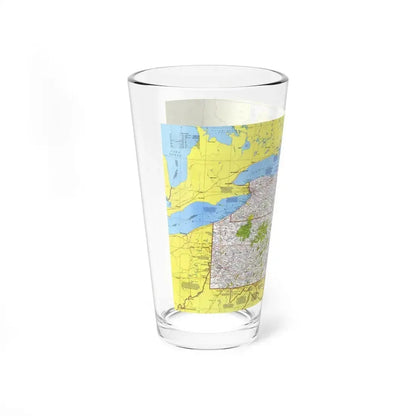 USA - Northeast 1 (1978) (Map) Pint Glass 16oz - Go Mug Yourself