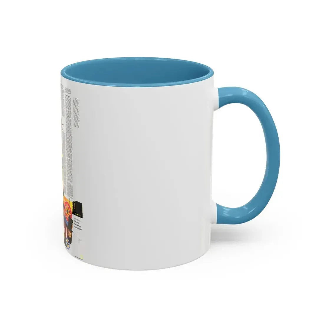 USA - Northeast 2 (1978) (Map) Accent Coffee Mug - Go Mug Yourself