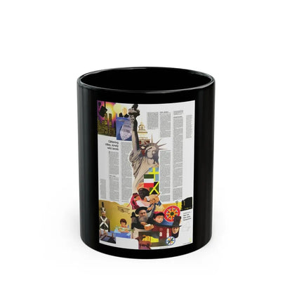 USA - Northeast 2 (1978) (Map) Black Coffee Mug 11oz - Go Mug Yourself