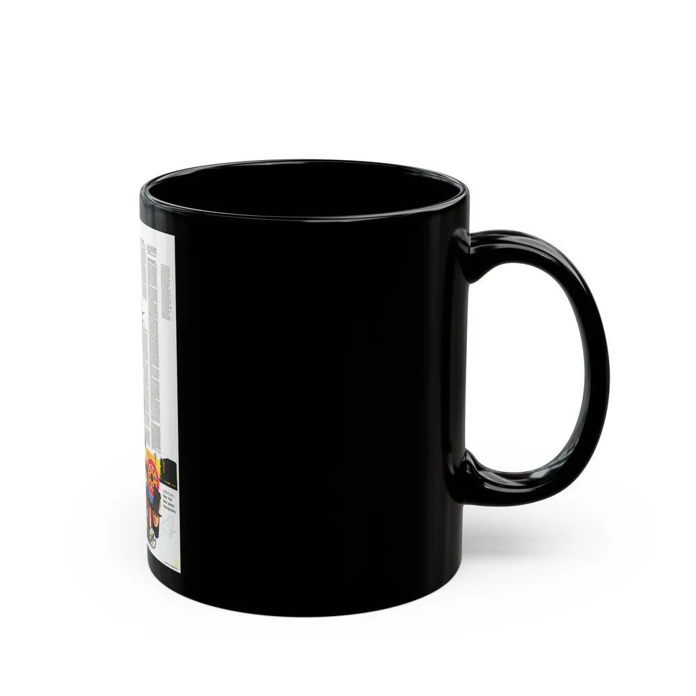 USA - Northeast 2 (1978) (Map) Black Coffee Mug-Go Mug Yourself