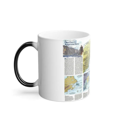 USA - Northern Approaches 2 (1985) (Map) Color Changing Mug 11oz-Go Mug Yourself