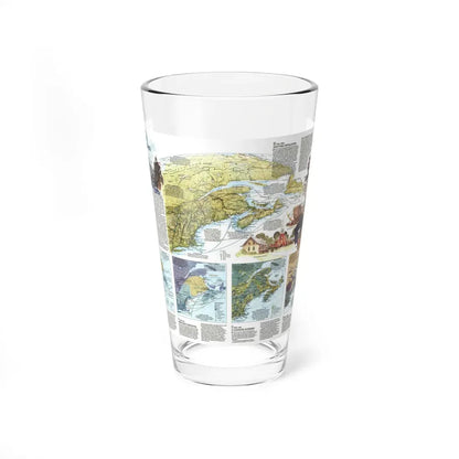 USA - Northern Approaches 2 (1985) (Map) Pint Glass 16oz 16oz - Go Mug Yourself