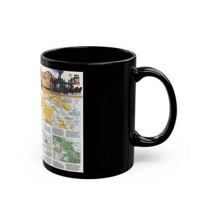 USA - Northern Plains 2 (1986) (Map) Black Coffee Mug - Go Mug Yourself