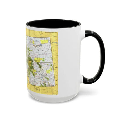 USA - Northwest 1 (1973) (Map) Accent Coffee Mug - Go Mug Yourself
