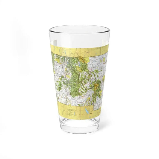 USA - Northwest 1 (1973) (Map) Pint Glass 16oz 16oz - Go Mug Yourself