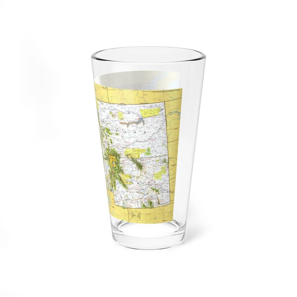 USA - Northwest 1 (1973) (Map) Pint Glass 16oz-Go Mug Yourself