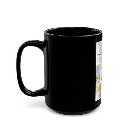 USA - Northwest 2 (1973) (Map) Black Coffee Mug-Go Mug Yourself